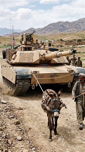 A Donkey Pulls a Tank 😳 | This Should Be Impossible