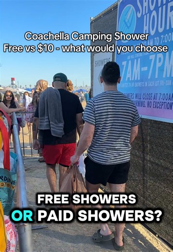 Coachella Camping Showers: Free vs. $10 Super Duper