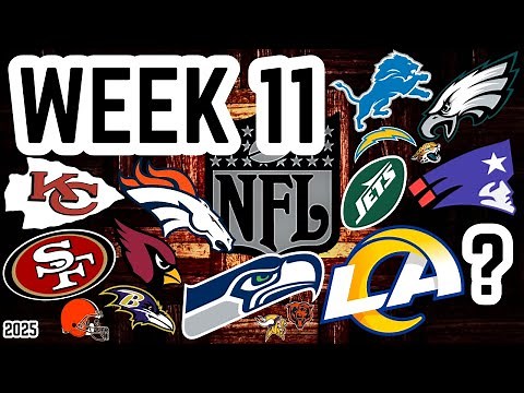 FULL NFL WEEK 11 Picks and Predictions: 2025