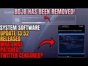 NEW PLAYSTATION 4 SYSTEM SOFTWARE UPDATE 13.52 RELEASED! ⚠️