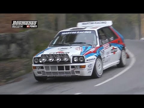 Lancia Delta Integrale Rallying "Pure Engine Sound" | FULL HD
