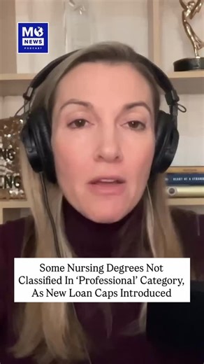 The Department of Education (DOE) is no longer considering several masters degrees related to nursing as “professional” degrees. The distinction is part of the overall implementation of the Big Beautiful Bill’s new federal tuition loan caps for graduate degrees. The move has nursing organizations nationwide raising alarms. To clarify who can access larger federal loans as a graduate student, DOE categorized certain programs as professional,’ including Medicine, Pharmacy, Dentistry, Optometry, La