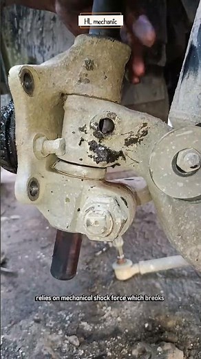 the most common way to remove a king pin #remove #kingpin #technical #mechanic