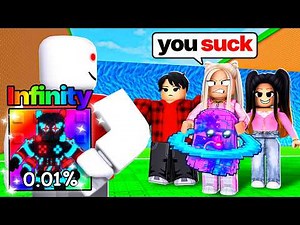 Pretending To Be a NOOB, Then Using INFINITY BRAINROTS!
