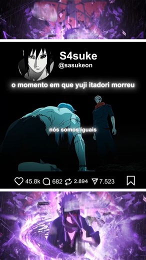 Yuji fez Mahito se arrepender 💀// #jujutsukaisen #anime #shorts