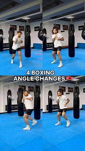 4 different types of angle change in boxing 🥊 #boxing #training #martialarts #fighter #mma #combatsports | Evgeny Alekseev