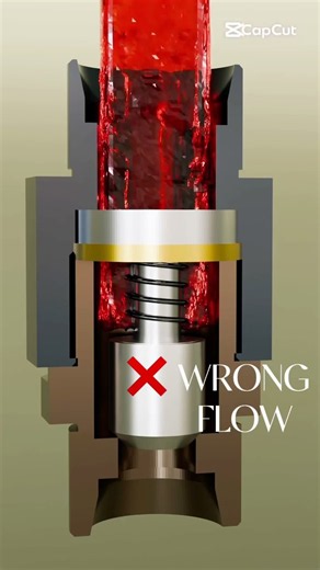 Wrong check valve instalation. #shorts #checkvalve #valve