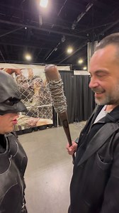 Annoying Batman at Comic con #twdnegan #batmancosplay #parody #comiccon | The Notorious Negan