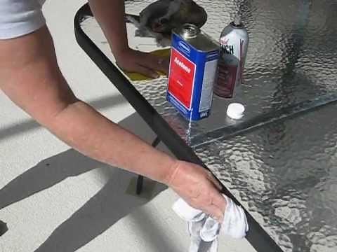 Easy fix for oxidized patio furniture