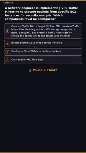 Can You Answer This AWS Advanced Networking Specialty Question? #AWS