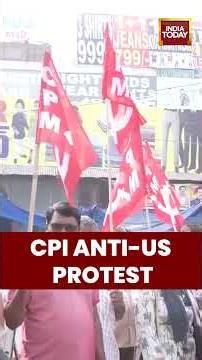 CPI Protests In Vijayawada Against US Attack On Venezuela | India Today