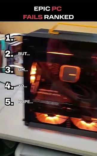 Ranking Top Pc Building Fails 🦠