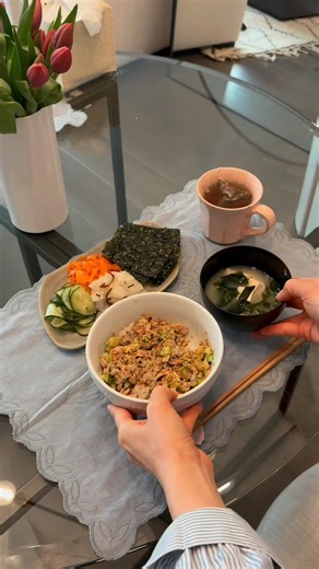 Easy Japanese breakfast with one ingredient that changes everything