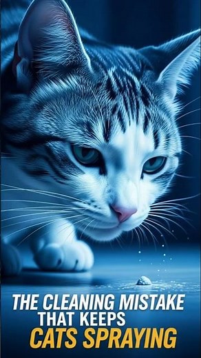 The Cleaning Mistake That Keeps Cats Spraying