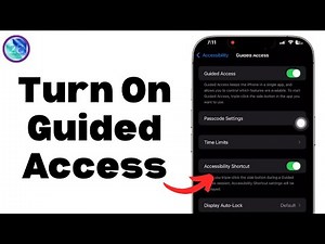 How To Turn On Guided Access iPhone