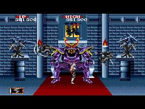 Shadow Dancer - Final Boss & Ending (Sega Genesis)