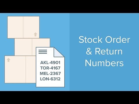 Stock Order & Return Numbers in Vend | Vend U