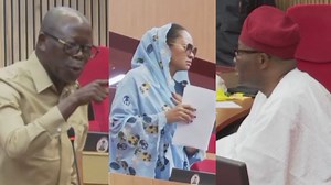 Another Drama Erupt Inside NASS As Oshiomole Rubbished Natasha's, Shut Down Her Attempt To Contribute On Sexual Offenses Bill | News Century Tv