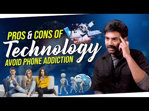 The impact of technology in Telugu | Pros and Cons of Technology | Avoid Phone Addiction
