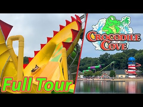 Crocodile Cove Water Park at Lake Compounce | Full Tour | 2023