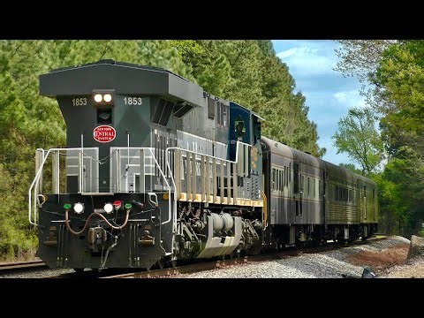 NYC Heritage Unit Leads CSX Geometry Train & More | Raleigh, NC