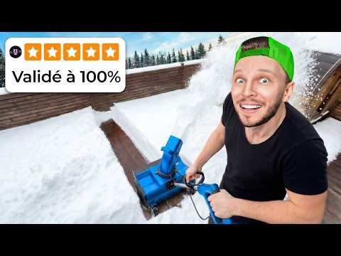 J’ai Commandé les Gadgets d’HIVER les Plus Fous d’Amazon !