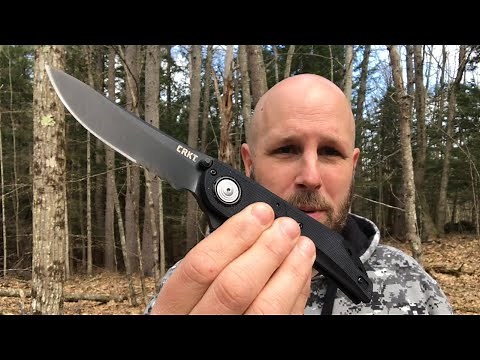 CRKT Seismic With NEW Deadbolt Lock Up: Large-Sized Knife - We Use It, Baton It, & Beat It Up