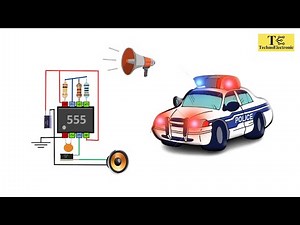 How To Make Police Siren | Police Siren Circuit | Ep-13