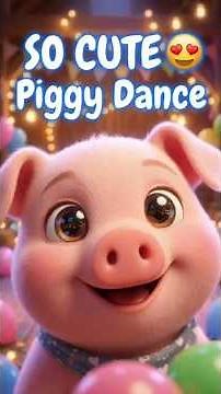 🐷 Pink Pig Funky Dance! | Cute Toddler Song #toddlersongs #kidslearning #pig #dance