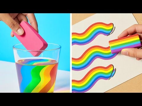 DIY Rainbow School Crafts ✨ Creative & Colorful Ideas for Students by 123GO!