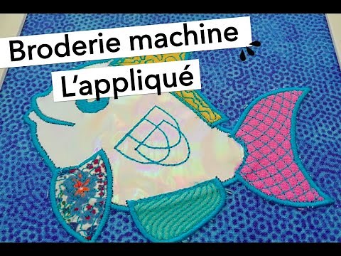 Réaliser un appliqué en Broderie Machine