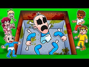 Baby Noob Found a Terrifying Body of Baby Noob 😱😂 in Minecraft