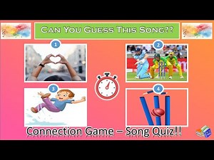 Can You Guess this Song?🎧| Connection Game 🎵 | Guess Songs 1st Line by Connecting Images!! #songquiz