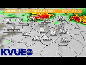 LIVE RADAR: Tracking scattered storms across Central Texas | KVUE