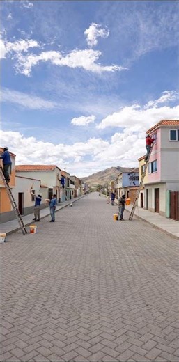 A random street in Bolivia transformed 🎨🇧🇴