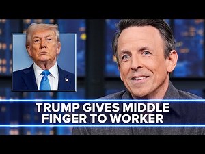 Trump Gives Middle Finger and Mouths "F*ck You" to Worker