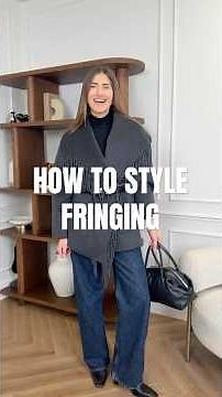3 Ways To Style Fringing | Western, Evening & Tailored Looks
