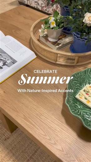 44K views · 26 reactions | Cabbage plates, potted plants, floral prints, and solid wood tables – just a few of the ways we brought the outdoors in for our summer photo shoot. Explore more ways to bring nature inside: https://bit.ly/3Kgamsg. #BirchLane #CelebrateSummer #LivingRoomDecor | Birch Lane | Facebook