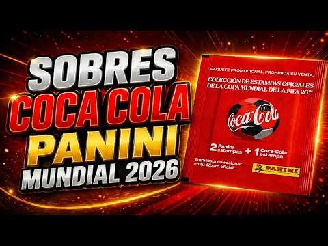 WE OPEN COCA COLA PANINI / WORLD CUP 2026 PACKETS