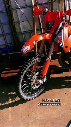 KTM SX 250 Asiimov Graphics Review and Showcase