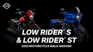 Curious about what's new on our 2025 bikes? On the Low Rider S and Low Rider ST: Milwaukee-Eight 117 High Output power 👌 Upgraded cams 👌 Ride Modes standard 👌 Chrome on the Low Rider ST 👌 USB-C Plug 👌 And more... More detailed videos on our 2025 Motorcycles ➡️ https://www.youtube.com/playlist?list=PLwc1jOvPei-SnzoN7KU2qbuNuE5gQuwmE | Harley-Davidson