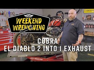 How to Install Cobra USA El Diablo 2 Into 1 Exhaust: Evo Sportster