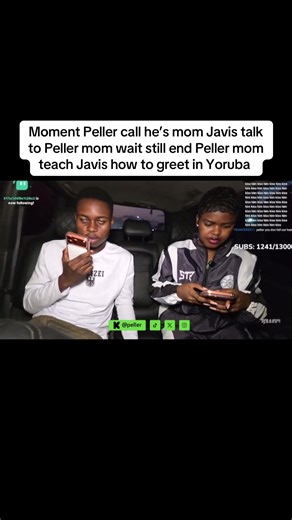 Learning Yoruba Greetings with Peller and Javis