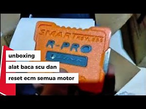 Unboxing R PRO SCU reader and ECM reset tool for all motorbikes