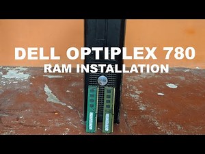 DELL OPTIPLEX 780 DDR3 RAM INSTALLATION