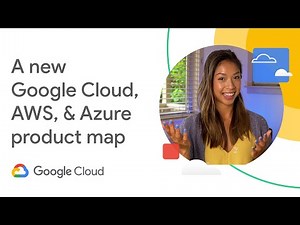 A handy new Google Cloud, AWS, and Azure product map