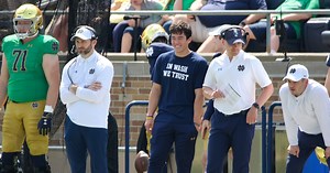 Stocks, Raising Cane’s, Super Bowl rings: The best quotes from Notre Dame spring practice