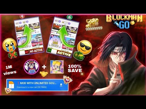 TODAY blockman Go Mod Menu 2025 new update | super speed & ONLY unlimited gcubes vr 2.124.3 - 2025
