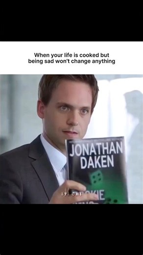 POV : "BEING SAD WON'T CHANGE ANYTHING"