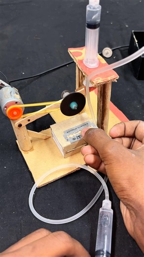 Hydraulic Blade Sharpening Machine | Dcmotor #dcmotor #diy #schoolproject #tech